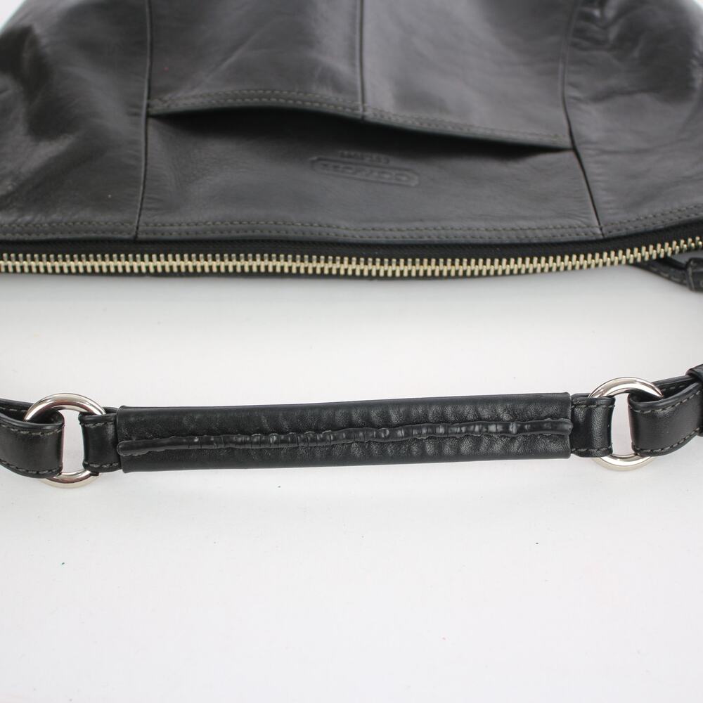 Coach Vintage Y2K Black Leather Soho Hobo Shoulder Bag - Picture 11 of 11
